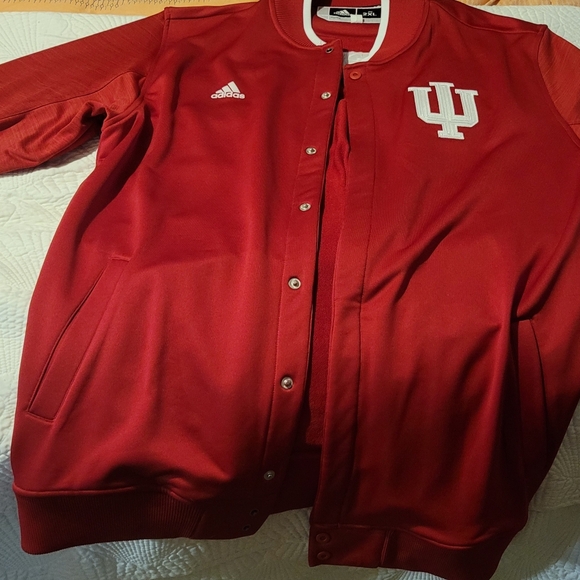 VINTAGE Adidas Basketball Indiana Hoosiers players workout suit - Picture 1 of 7
